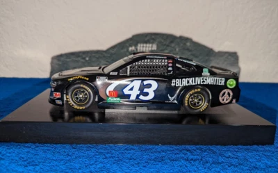 BUBBA WALLACE #43 2020 BLACK LIVES MATTER RCCA COLOR CHROME PIECE = 68/110 - Image 1 of 4
