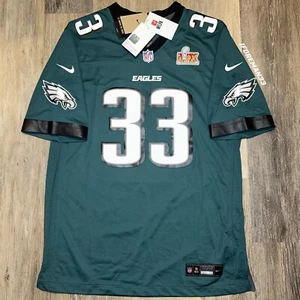 Nike Cooper DeJean Philadelphia Eagles Super Bowl 59 LIX Green Game Jersey - Picture 1 of 11