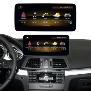 Pantalla 10.25 Android 13 CarPlay 8+256GB Para Mercedes Benz E Coupé C207 NTG4.5 - Imagen 1 de 17