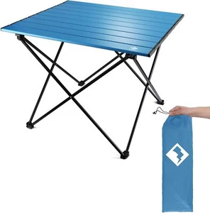 Portable Camping Side Table, Ultralight Aluminum Folding Beach Table - Picture 1 of 7