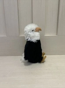 Aurora Plush Mini LIBERTY the Eagle 8" Stuffed Animal Toy Bald American Eagle - Picture 1 of 3