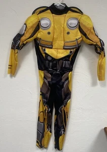 Bumble Bee Transformers Kids Halloween Costume No Helmet/Hood Kids Size M (7-8) - Picture 1 of 8