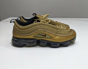 Nike Air VaporMax 97 Gold Sneakers for Men for Sale | Authenticity  Guaranteed | eBay