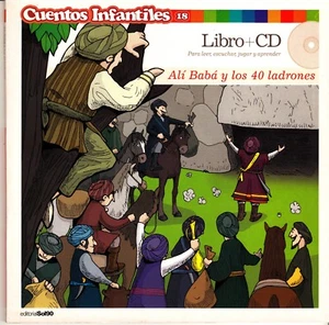 ALI BABA Y LOS 40 LADRONES(TAPA BLANDA) + CD CUENTOS INFANTILES 18 - Picture 1 of 3