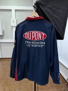๐บ๐ธ Vintage Jeff Gordon DuPont Chase Authentics Racing Jacket size L Multicolor - Picture 1 of 13