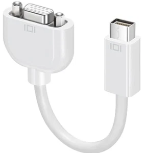 Mini DVI to VGA Connect Cable for iMac (Intel Core Duo) MacBook 12'' PowerBookG4 - Picture 1 of 1