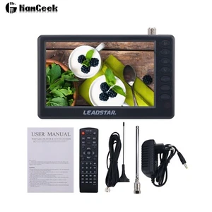 5-Inch 800x480 Portable TV LCD Small TV w/ Power Adapter Remote Control for Cars - Picture 1 of 7