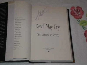 Devil May Cry by Sherrilyn Kenyon *SIGNED* - Picture 1 of 2