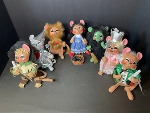 Annalee Puppen Menge 7 Zauberer von Oz Mäuse Serie Land von OZ Bilderbuch böse - Bild 1 von 20