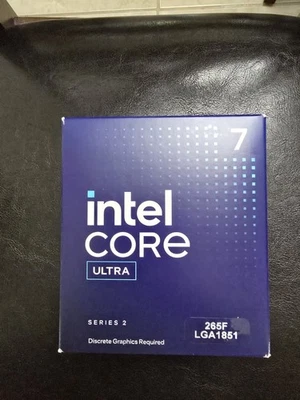 NEW SEALED Intel Core Ultra 7 265F Socket LGA1851 Desktop Processor CPU - Image 1 of 3