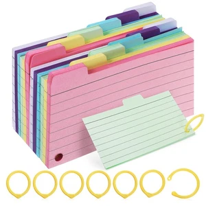  450 Pcs Cute Notepads Lined Study Index Cards Flashcards for Studying - Picture 1 of 11