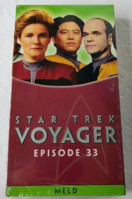 Star Trek Voyager Episode 33 Meld VHS New Factory Sealed Box Mailed Free Shippin - Image 1 of 4