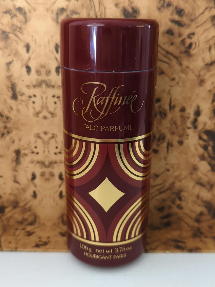 De colección Difícil de Encontrar Houbigant Raffinee Talc Perfume Bote Agitador 3.75 OZ Sin Sellar COMPLETO Foto 1 de 4