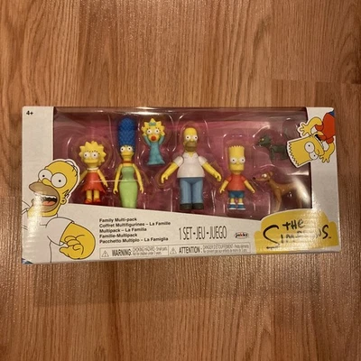Juego de figuras Jakks Pacific La Familia Simpson 2,5" paquete de 7 2024 Foto 1 de 4