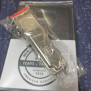Wahl 100 Year Anniversary 1919 Limited Edition Metal Cordless Clipper Set Japan - Picture 1 of 4