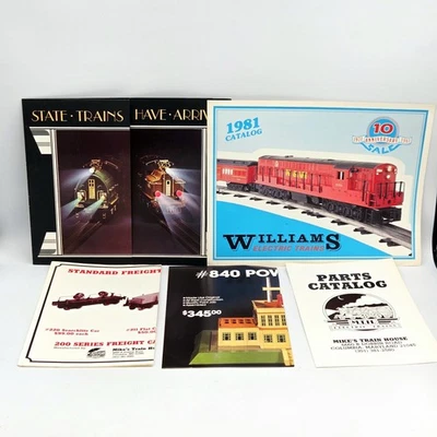 MTH Parts Catalog 200 Series 840 Powerhouse 1981 Williams Train Catalog Brochure - Image 1 of 4