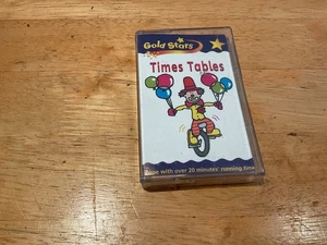 Rare Children’s Music Cassette - Gold Stars Times Tables - Parragon 2003 - Picture 1 of 4