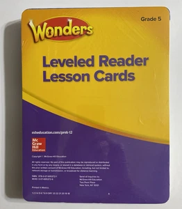 NEW McGraw-Hill Wonders Leveled Reader Lesson Cards. Grade 5 - Bild 1 von 2