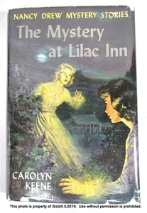 NANCY DREW Mystery Stories #4 "MYSTERY OF LILAC INN" Scarce 3RD Cover Art - Foto 1 di 10