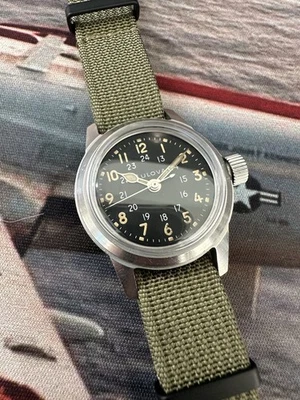 Vintage US Military Bulova FIELD WATCH MIL-W-3818A. Serviced! - Image 1 of 4