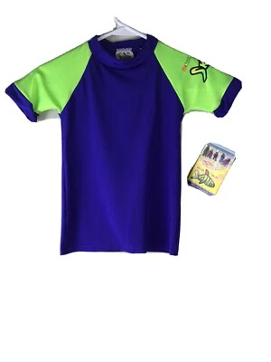 Camiseta de natación Radicool Skins talla 2 protectora solar manga corta protección contra el sol Foto 1 de 4