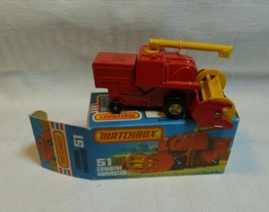 Matchbox Superfast - MB 51 Combine Harvester - Made in England - OVP - - Picture 1 of 4