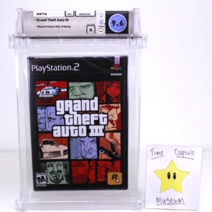 Two PS2 Games - GTA 3 & Vice City 1st Print Sealed WATA 9.6 A Brand New - Bild 1 von 6