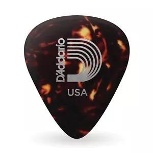 D'Addario Shell-Color Celluloid Guitar Picks, 25 pack, Heavy - Picture 1 of 1