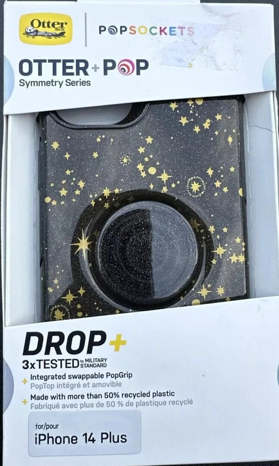 OTTERBOX POP SYMMETRY SERIES IPHONE 14 PLUS SOFT MYSTIC MOON & STARS B31