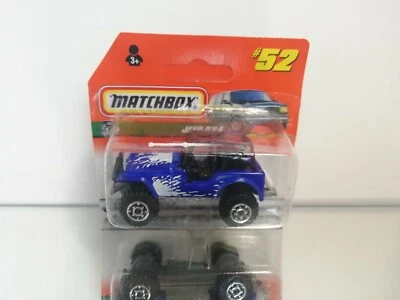 MATCHBOX JEEP 4X4 SU BLISTER - Immagine 1 di 3