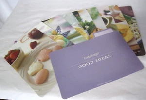 Longaberger CESTAS BUENAS IDEAS Receta e Idea Tarjetas 4 X 6 Hermosas y Raras Nuevas sin Etiquetas - Imagen 1 de 10