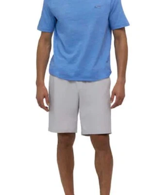Greg Norman Mens Pull-On Golf Shorts Gray - Image 1 of 3