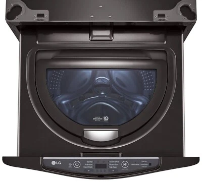 LG SideKick 27" Wide TWINWash Compatible 1.0 cu ft Pedestal Washer, WD100CB, NEW - Image 1 of 4
