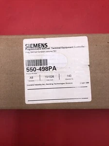 SIEMENS 550-498PA Programmable BACnet TEC CAV Terminal Equipment Controller - Picture 1 of 2