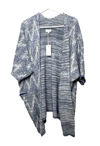 Suéter Cárdigan Lucky Brand Talla Grande 1X Mujeres Bolsillos Tejidos Azteca Nuevo con Etiquetas Nuevo $89 - Imagen 1 de 8