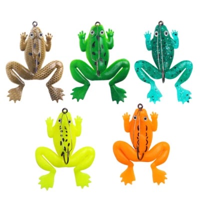 Spinning Frosch Frog Gummifrosch Wobbler Hecht Zander Barsch Raubfisch  - Bild 1 von 4