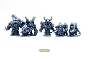 Frozen Horror, Mercenaries, Men at arms Arcadia HQ- Minis3D - Imagen 1 de 36