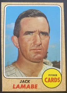 1968 Topps Baseball Jack Lamabe #311 NM - Picture 1 of 2