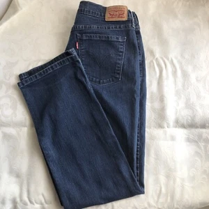 Levis 505 Womens Stretch Denim Straight Leg Jeans Size 10S 30x30 Red Tab - Picture 1 of 14