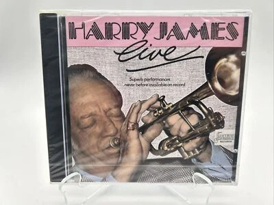 Harry James Live CD 70s Jazz Jasmine Mint Sealed copy - New Sealed - Image 1 of 3