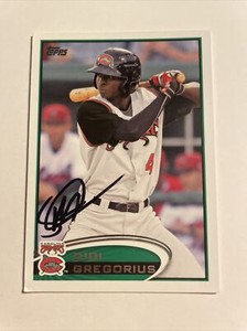 2012 Topps Pro Debut Baseball Didi Gregorius Autographed Card #177 CB158