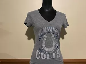 INDIANAPOLIS COLTS official Women's NFL Team Apparel v-neck shirt Small - Picture 1 of 7