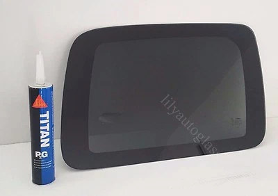 Fits 06-11 Chevrolet HHR 4D Hatchback Passenger Side Right Quarter Glass W/ Glue - Image 1 of 4