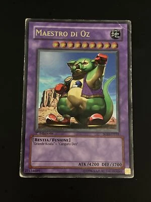 Yu Gi Oh Master By OZ sod-it035 Rare Ultimate Ita Old 1a Edition Soul Of Duelist - Image 1 of 4