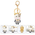  Calf Keychain Car Keys Gifts for Couples Zodiac Ox Bag Pendant Korean Version