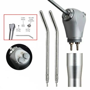 Dental Triple Three 3 Way Syringe Straight Air Water with Nozzles Tips - Picture 1 of 6