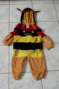 DISNEY STORE PLUSH POOH AS HONEY BEE BABY HALLOWEEN COSTUME 18-24 MOS. EUC - Picture 1 of 4