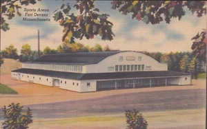 Cartolina - Militare - Sports Arena, Fort Devens - Massachusetts - Non pubblicata - Foto 1 di 2