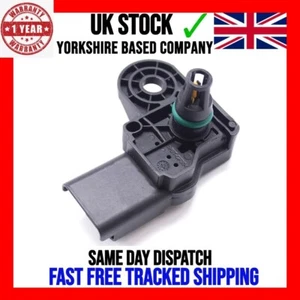 INTAKE MANIFOLD PRESSURE SENSOR FITS PEUGEOT 308 2007-14 1.4/1.6 16V 1920LW - Picture 1 of 6