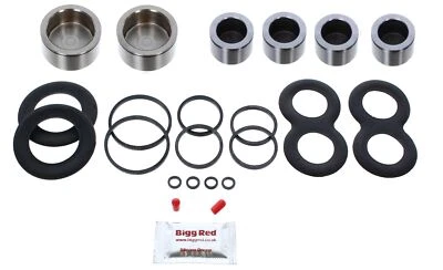 for JAGUAR E-TYPE 1968-71 FRONT Brake Caliper Seal & Piston Rebuild Repair Kit - Image 1 of 3